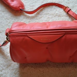 Anya Hindmarch Pink Chubby Barrel Cube Crossbody Bag